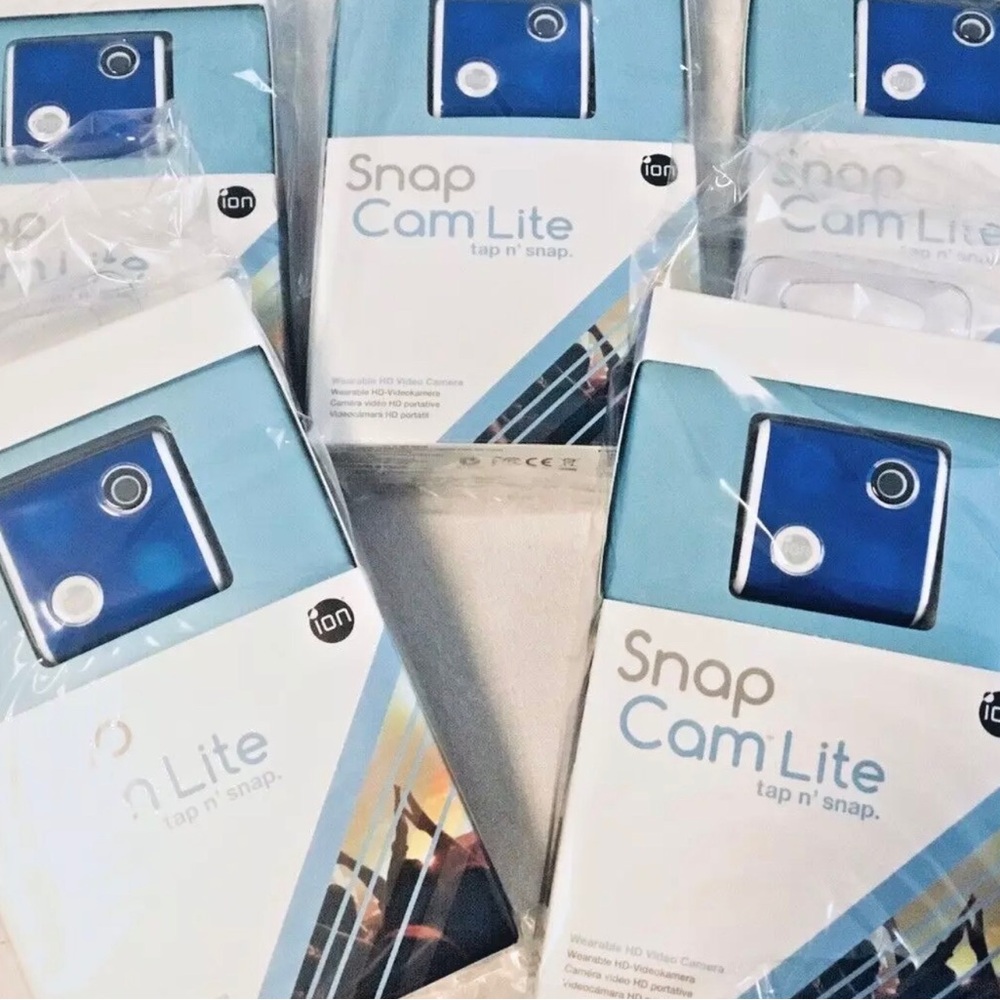 COPY - LOT OF 5 "ION CAMERA 1046 SNAP CAM LITE" NEW ORIGINAL PACKAGING SEALED